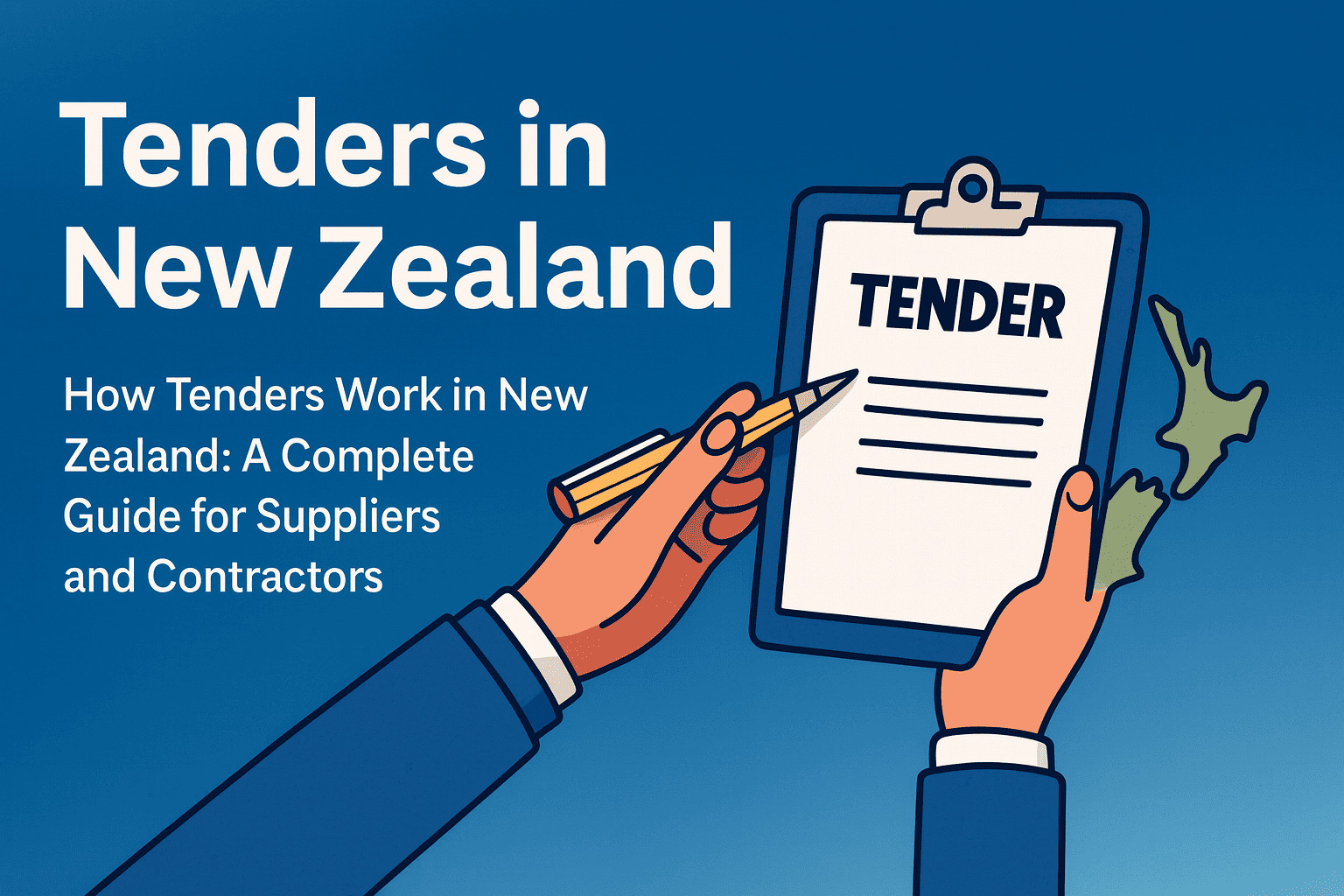 How Tenders Work in New Zealand: A Complete Guide for Suppliers and Contractors